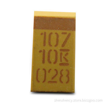 kEMET Tantalum Capacitor T491C107K010AT, 100UF 10V 10% 2413, C Case